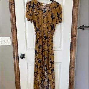 Worn Once floral maxi dress